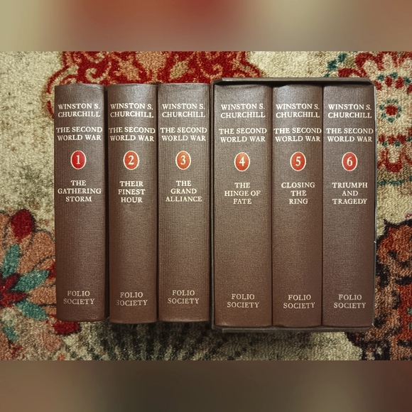 The Second World War by Winston Churchill, in six volumes (The Folio Society) - Picture 1 of 4